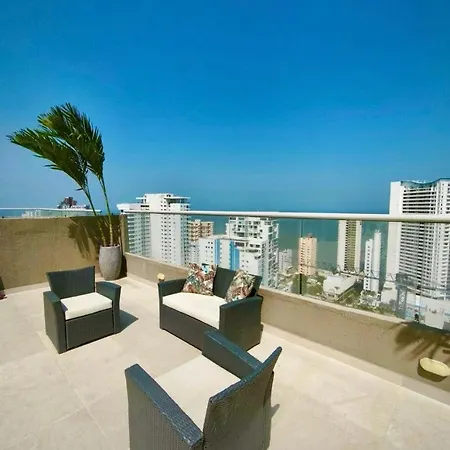 Entire With Amazing Views Tower 811 * Cartagena